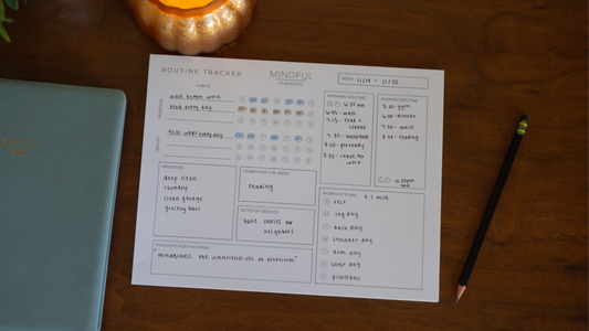 Restart and Refresh: How to Get Back Into Your Planning Routine