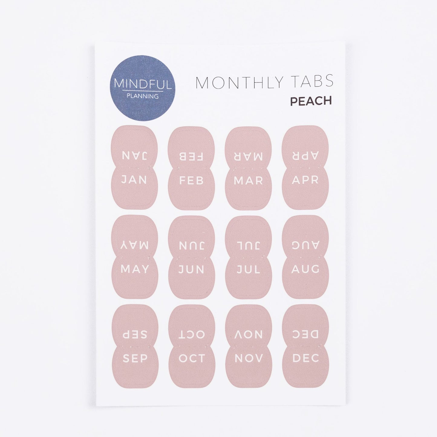 Monthly Divider Tabs